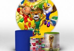 Kit panel circular trio de fundas – Mundial FIFA 2026