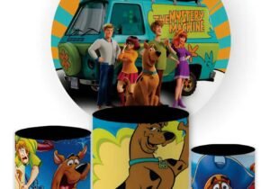 Kit panel circular trio de fundas – Scooby Doo