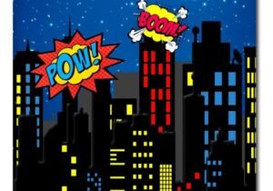 Panel Lateral - Ciudad Super Heroes