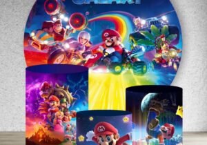 Kit panel circular trio de fundas – Mario Galaxy